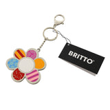 BRITTO® KEYCHAIN & BAG CHARM - FLOWER POWER