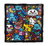 BRITTO® SILK SCARF - Limited Edition - BEST FRIENDS