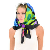 BRITTO® SILK SCARF - Limited Edition - COLORFUL LANDSCAPE