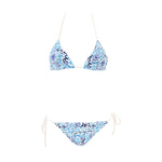 BRITTO® Bikini Set Emily - Graffiti Blue