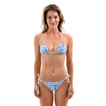 BRITTO® Bikini Set Emily - Graffiti Blue