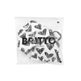 BRITTO® Bikini Set Emily - Black Hearts