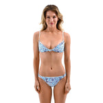 BRITTO® Bikini Set Lucy - Graffiti Blue