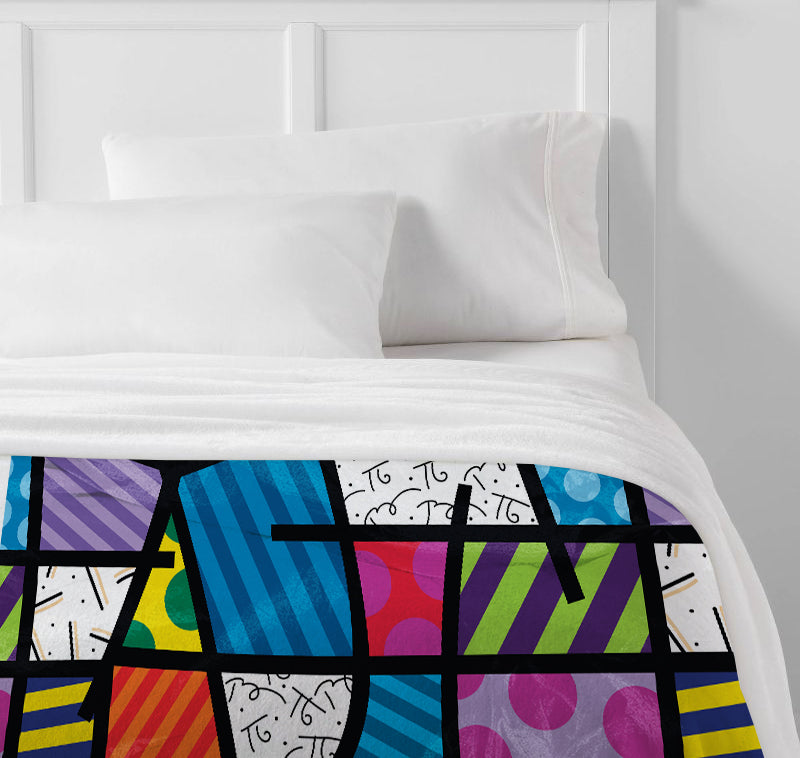 Colorful Landscape Britto Blanket