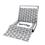 BRITTO® T Shirt - White with Black - (Men)