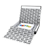BRITTO® T Shirt - White with Primary Colors - (Women)