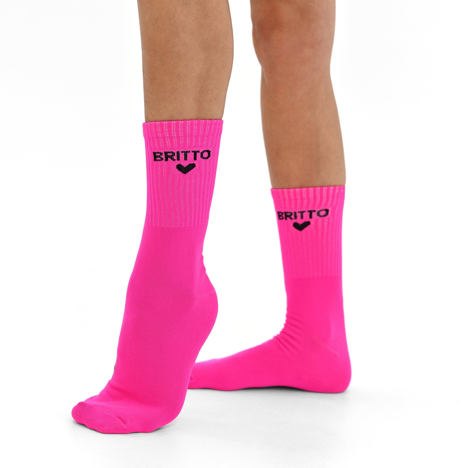modern pop art neon magenta britto socks pack  vibrant home decor