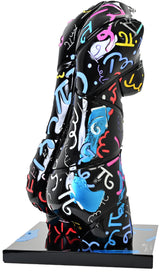 COLORFUL CLASSIC - Mixed Media Original Sculpture