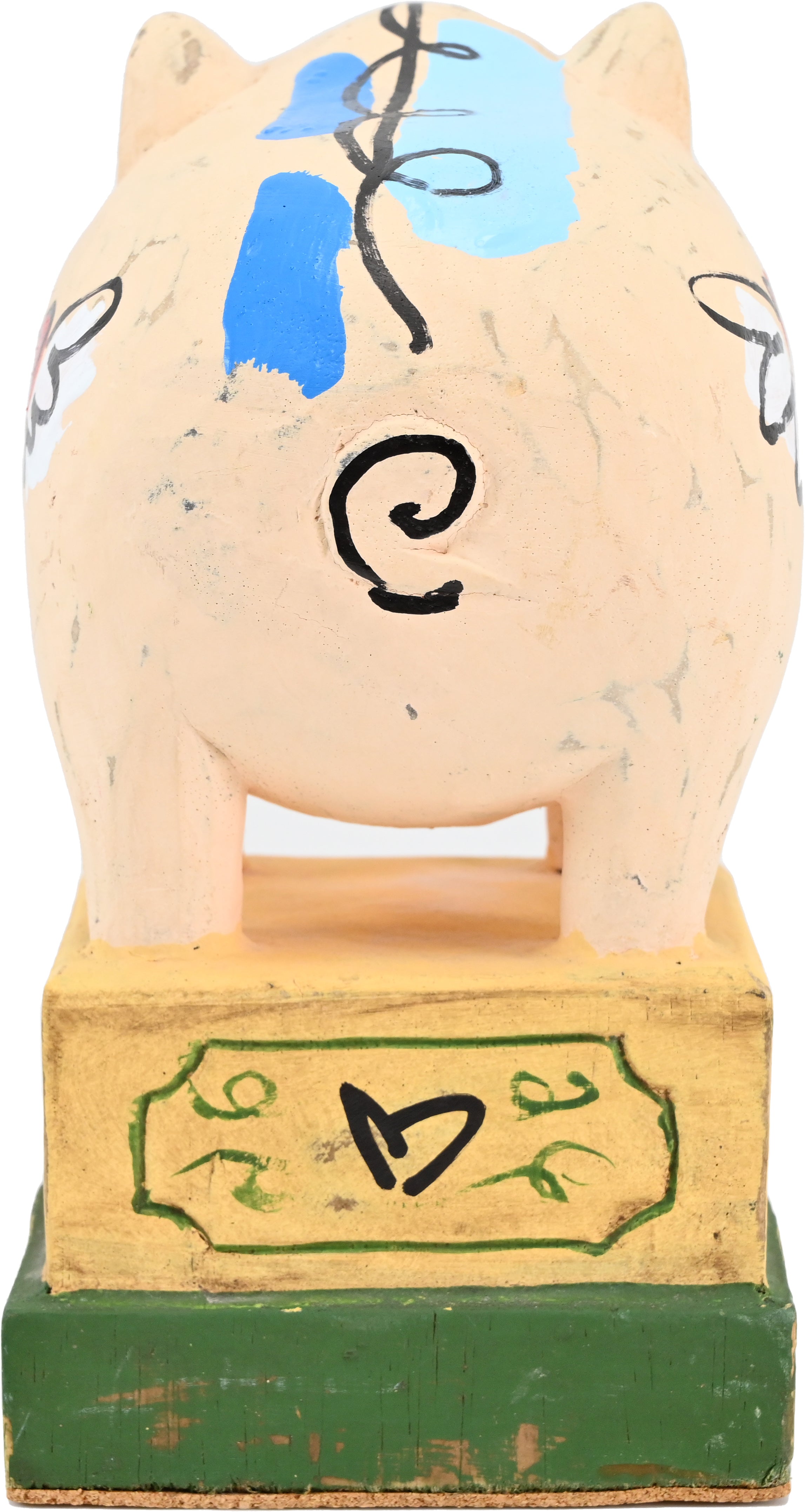 ロメロ・ブリット　豚の陶器置物　1st edition 希少　ヴィンテージ Farmland Pig - Original Object Art - Shop Britto