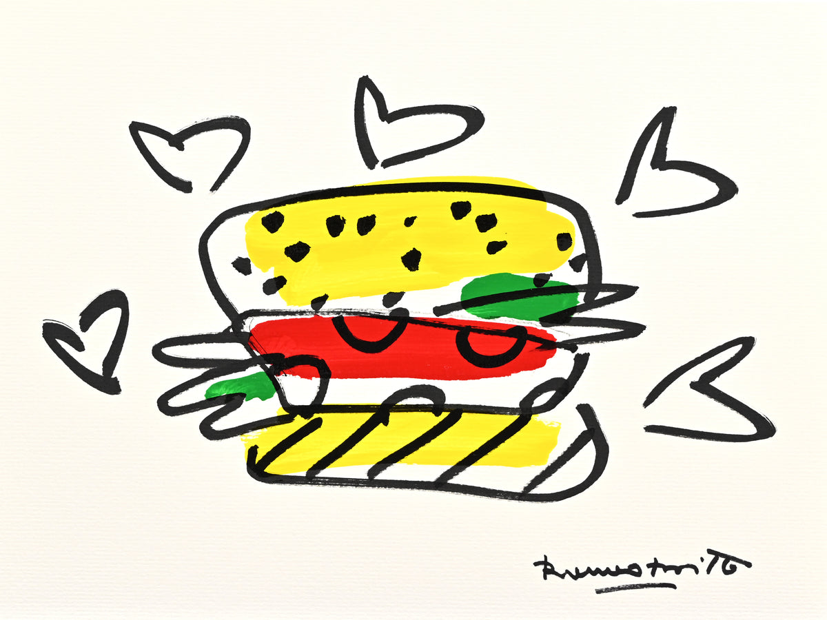 Romero Britto upstate new york collection original  colorful pop art design