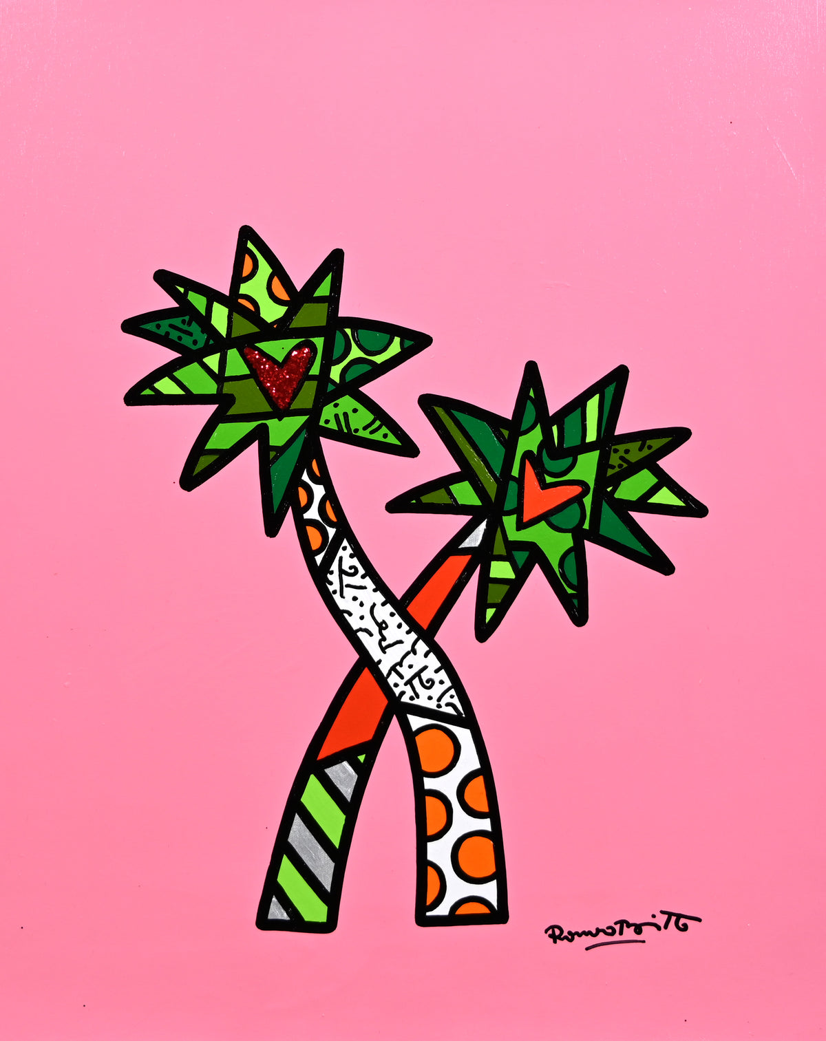 Miami Palms - Original Painting