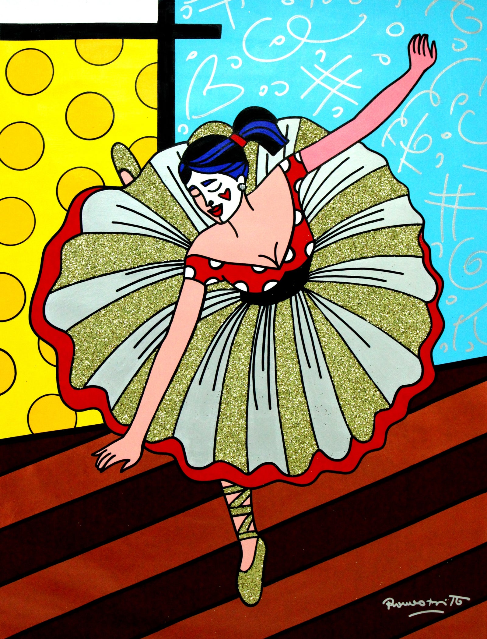 BALANCING ACT -  Original Painting