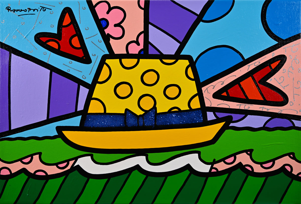 YELLOW HAT - Original Painting