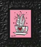 GOOD MORNING (PINK)  - Limited Edition Print