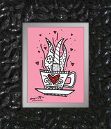 GOOD MORNING (PINK)  - Limited Edition Print