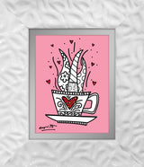 GOOD MORNING (PINK)  - Limited Edition Print