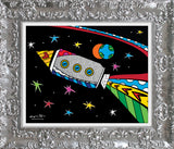 INTO SPACE - Limited Edition Print