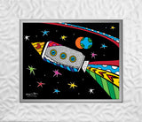 INTO SPACE - Limited Edition Print