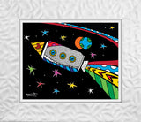 INTO SPACE - Limited Edition Print