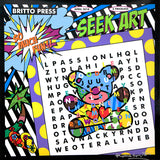 WORD SEARCH - MIAMI TEDDY BEAR - Limited Edition Print