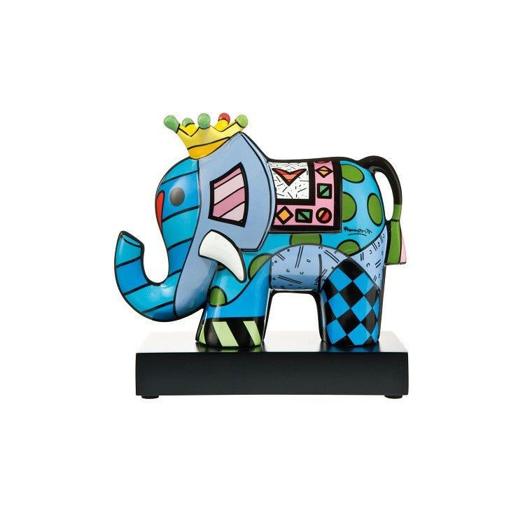 Romero Britto great india iii fine porcelain  colorful pop art design