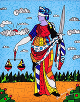 LADY JUSTICE - Limited Edition Print