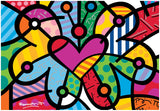 BRITTO JIGSAW PUZZLE - HEART BUTTERFLY - 2000 PCS (BP F90025)